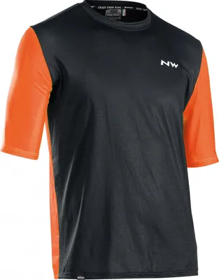 Produktbild von Northwave XTrail Man Jersey Shortsleeve - black/orange