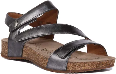 Produktbild von Josef Seibel Tonga 25 Frauen Knöchelriemen Leder Sandale Metallisch Bronze – undefined / Metallbrz