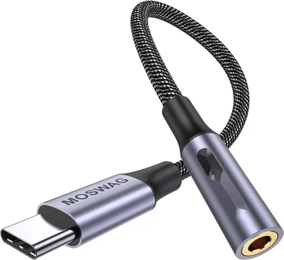 Obrázok produktu pre Adaptér MOSWAG z USB-C na 3,5 mm