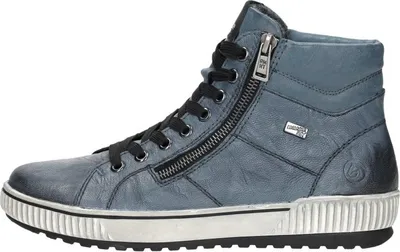 Image de Remonte Veterschoenen Hoog  Veterschoenen Hoog - Blauw - Maat 36
