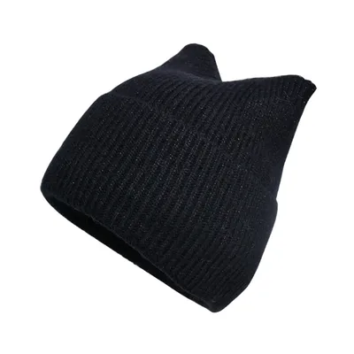 Produktbild von Katzen Ohr Mütze Hut Süße Katze Winter Strickmütze