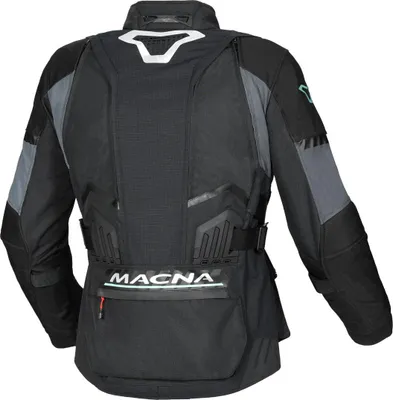 Obrázok produktu pre Macna Domane nepremokavá dámska textilná bunda na motorku, čierna, S