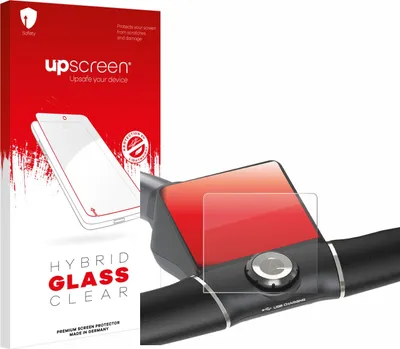Produktbild von upscreen Schutzglas für Motocaddy M5 GPS Electric Trolley Schutzfolie Panzer Folie Glas Display Schutz klar