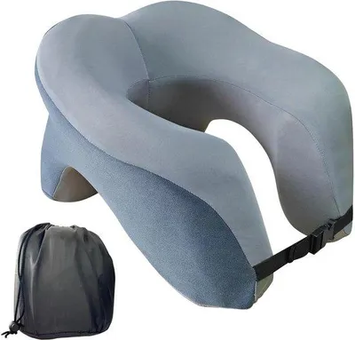 Productafbeelding van Famanu neksteun, ergonomisch gevormd - zwart
