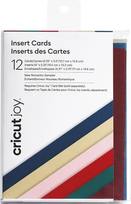 Produktbild von 12 Karten Und Umschläge - Romantisch - 10,7 x 13,9 Cm Cricut