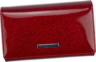 Image de Un portefeuille Gregorio en cuir élégant et spacieux pour femmes.