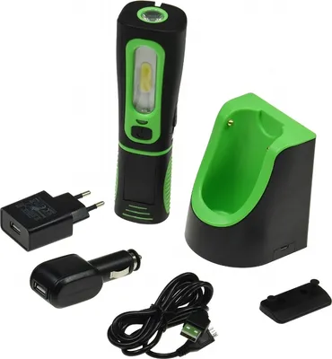 Produktbild von LED Stableuchte Akku Arbeitslampe Werkstattlampe Arbeits-Leuchte Hand-Lampe Arbeitsleuchte Campinglampe Outdoorleuchte