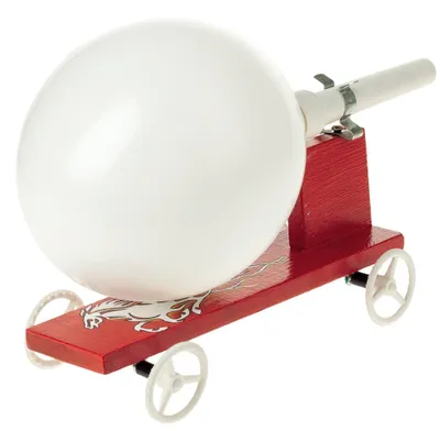 Produktbild von Raketenauto mit Luftballonantrieb 8 J.