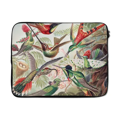 Produktbild von MuchoWow® Laptop Hülle 15 Zoll Kolibri - Vintage - Ernst Haeckel - Vogel - Kunst - Natur Laptoptasche - Laptoptasche - Sleeve - Rundum-Schutz