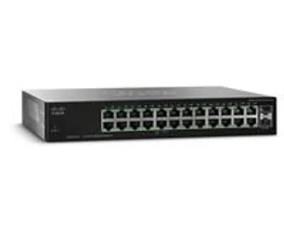 Obrázek produktu pro Cisco SG112-24, Nespravované, L2, Gigabit Ethernet (10/100/1000), Plně duplexní režim, Instalace do racku, 1U