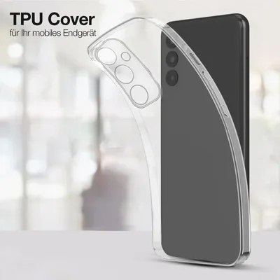 Produktbild von Slim Cover für Samsung Galaxy A25 5G Hülle Transparent Flexibel Elastisch Backcover Schutzhülle Handyhülle