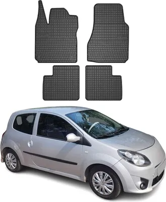 Produktbild von 2007-2014 Renault Twingo Fußmatten Gummi Schwarz 4 tlg