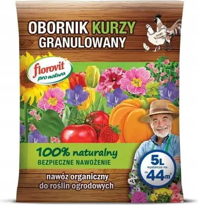 Produktbild von Florovit natürlicher Hühnermist granulierter Hühnermist 5 L