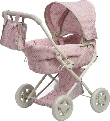 Obrázek produktu pro Dětský 16" kočárek pro panenky Buggy Pushchair Hračka Dárek od Olivia's World OL-00003