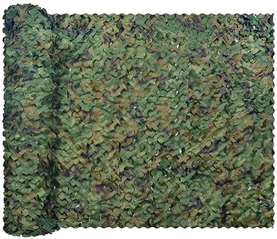 Produktbild von Tarnnetz, Schattentuch, Sonnenschutz, Sonnenschirm, Doppelschicht, 2 x 3 m - Camo