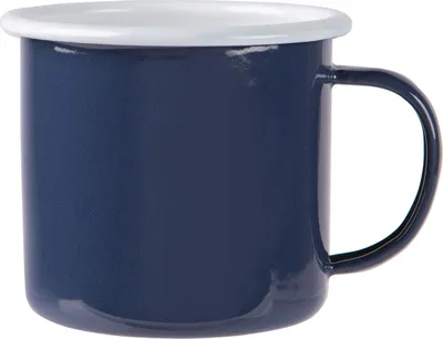 Produktbild von Argon Ta Farbige Emaille-Tasse – 375 ml – Marineblau
