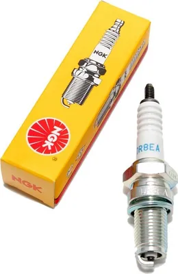 Produktbild von NGK Zündkerze DR8EA entstört, 19,0mm Langgewinde Ø 12,0mm, 6847 / 7162