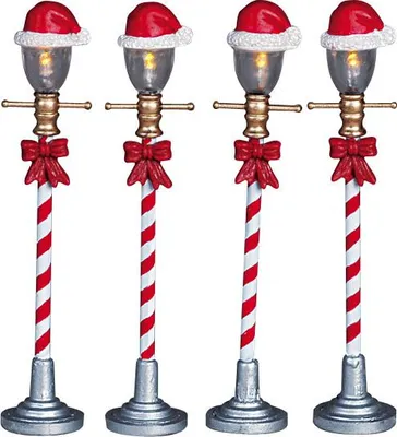Produktbild von LEMAX - Santa Hat Street Lamp