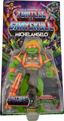 Produktbild von Masters of the Universe Origins Turtles of Grayskull Michelangelo