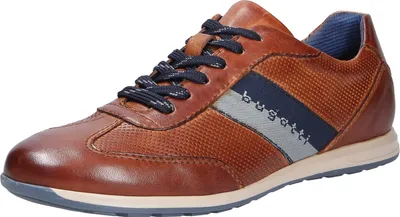 Produktbild von Bugatti Herren Low Sneaker Braun Glattleder Größe: 45