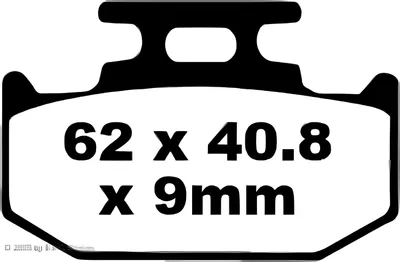 Produktbild von MXS152 EBC  Goldstuff Rennbremsbeläge