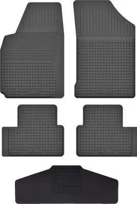 Produktbild von Gummi Fußmatten Set Für: Mercedes Gls (2015-) Gummimatten Schwarz