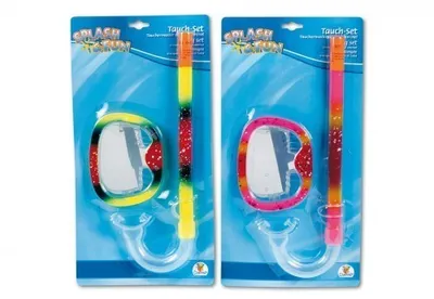 Produktbild von Ttc Splash & Fun Tauchermaske, Rund, Mit Schnorchel Und Silikonmundstück