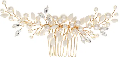 Immagine prodotto di INF Forcina per capelli color oro con strass