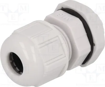 Immagine prodotto di 1 x Raccordo per cavi: grigio chiaro, codice 93600-0348, 7000.7822.7, grado di protezione IP68, filettatura M16, sezione 1,5