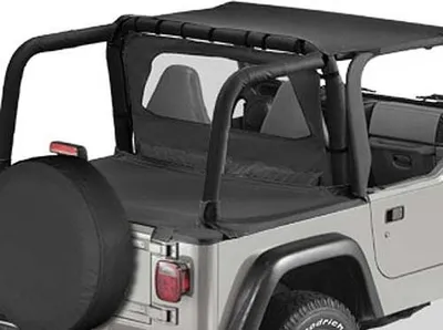 Obrázok produktu pre Windjammer veterný deflektor Black Denim strecha Bestop Jeep Wrangler TJ 96-02