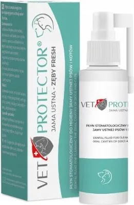 Immagine prodotto di JM SANTE VET PROTECTOR Cavità orale e denti Liquido fresco per cani e gatti 100 ml