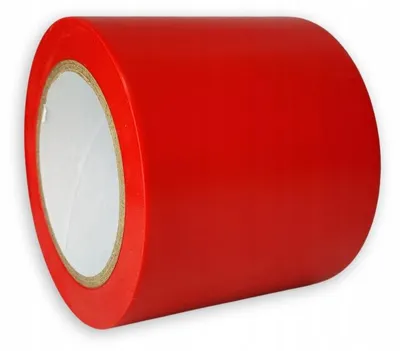 Image de Scapa, ruban de signalisation au sol, PVC, rouge, 10 cm x 33 m, haute résistance