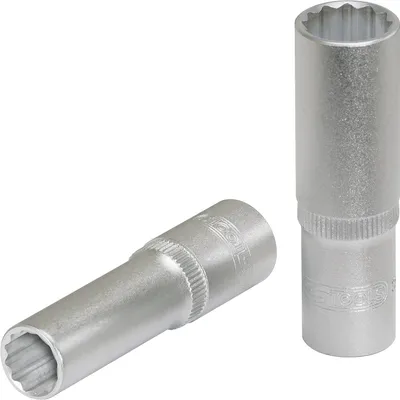 Produktbild von KS Tools 3/8" 12-kant-Stecknuss, lang