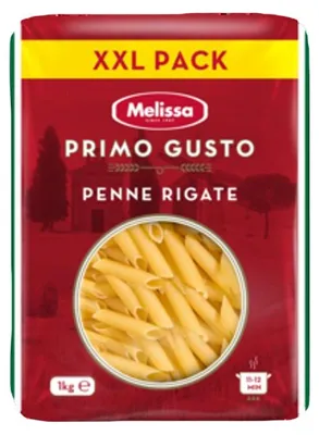 Image de Pâtes Penne Rigate à base de blé dur 1 kg