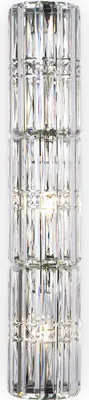 Produktbild von Maytoni Facet Wandleuchten MOD094WL-03CH 3xE14, Silber, aus Metall, exkl. Leuchtmittel
