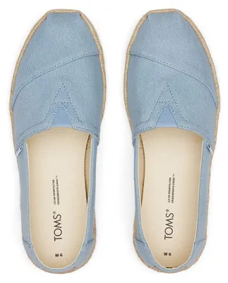 Immagine prodotto di Scarpa bassa da donna Toms, modello Alpargata Rope Classic, blu, taglia 35.5 EU