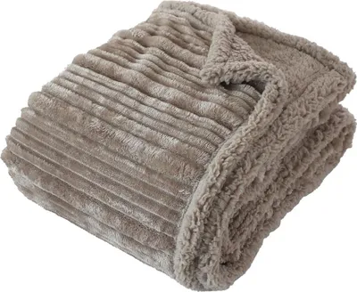 Produktbild von Geripptes Plaid Sherpa/Flanell