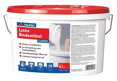 Produktbild von baufan Latex Bindemittel Classic 5l - zur Versiegelung