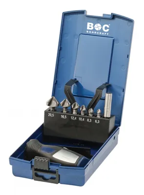 Obrázok produktu pre Vŕtacie nástroje Bohrcraft Kónické záhlbovače KSB6-K HSS Kónické