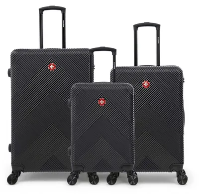 Image de Lot de 3 Valises Rigides Grand Format, Taille Moyenne et Cabine OLTEN