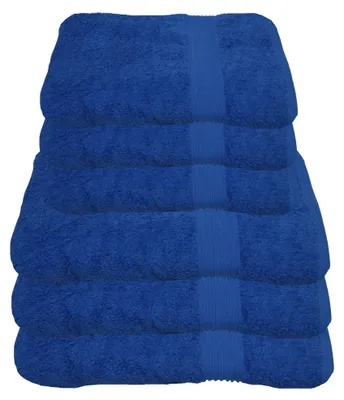 Produktbild von Julie Julsen Handtuch Set Royalblau,Set:6 tlg. 3 Badetücher 3 Handtücher