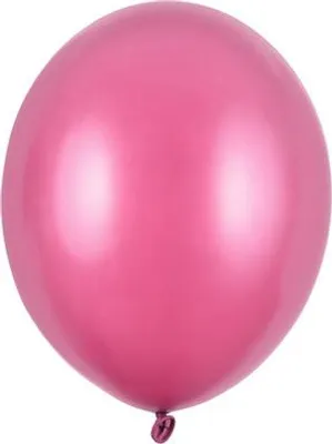 Immagine prodotto di 100 palloncini metallici Partystar rosa 12 cm