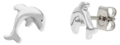Produktbild von Boccia 05090-01 Kinder-Ohrringe Ohrstecker Titan Delfin