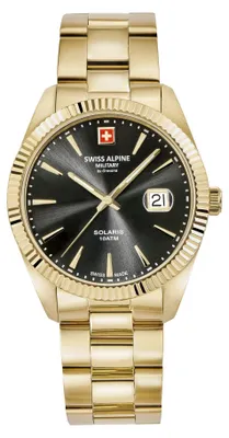 Produktbild von Swiss Alpine Military Herren Uhr Analog Quarz 7016.1117SAM Edelstahl