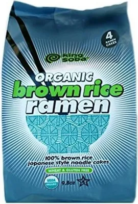 MAKARON (RYŻOWY RAZOWY) RAMEN W STYLU JAPOŃSKIM GNIAZDA BEZGLUTENOWY BIO 280 g - KING SOBA