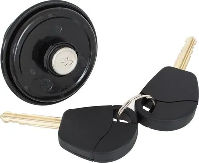 Produktbild von Tankdeckel Deckel Verschluss + 2x Schlüssel für Peugeot Partner Citroen Berlingo
