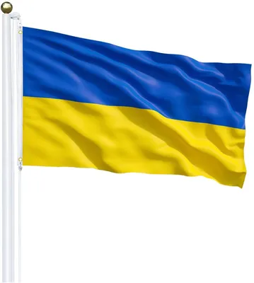 Ukraine Flagge 90x150 cm, UV-beständig, leuchtende Farben