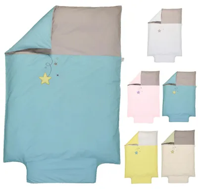 Image de Elzusha - Housse de couette pour bébés, 100% Coton