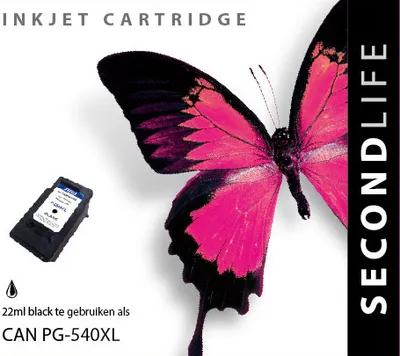 Zdjęcie produktu dla Kangaro SL-11011171 Patrone Secondlife Canon PG 540 XL Schwarz