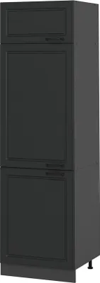 Image de Armoire pour frigo Vicco R-Line Anthracite campagne 60cm, Model 53314